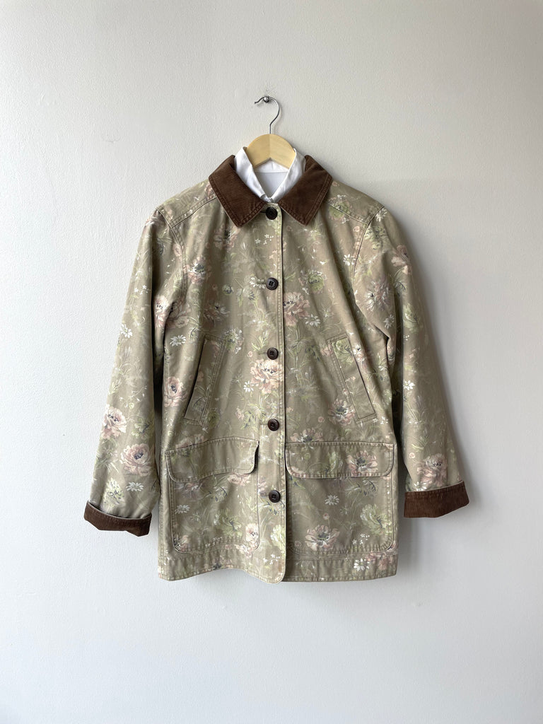 L.L. Bean Floral Barn Jacket