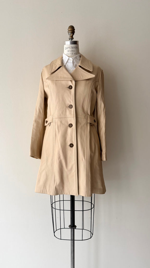 Denizen Leather Coat | 1970s