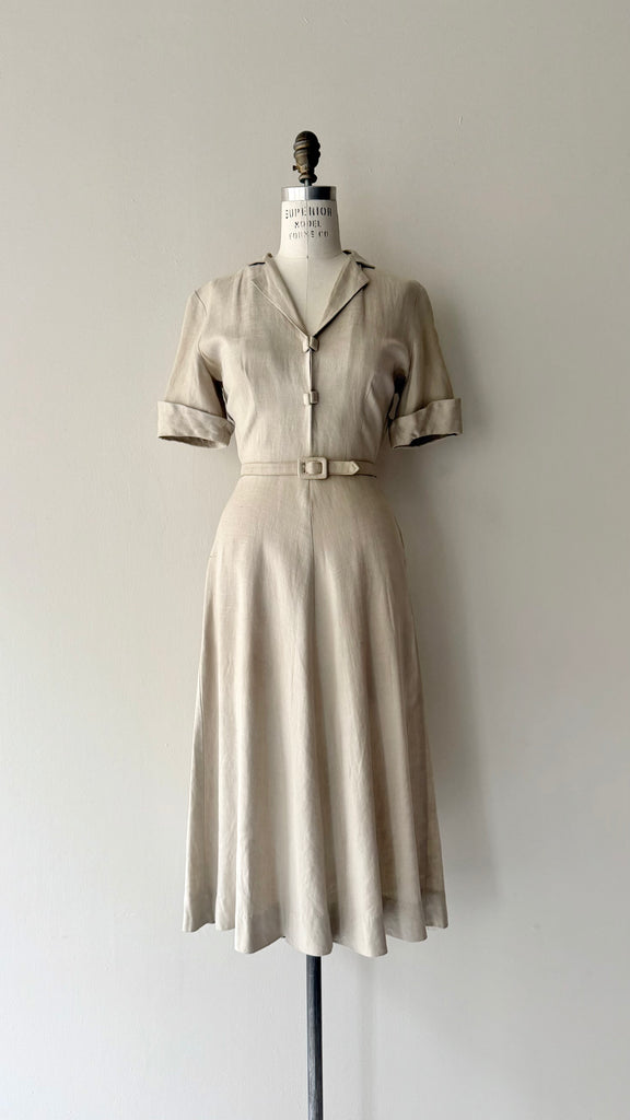 Neutral Ground Dress | 1950s