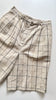 Check Trouser Bermuda Shorts