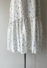 Blue Roses Linen Dress
