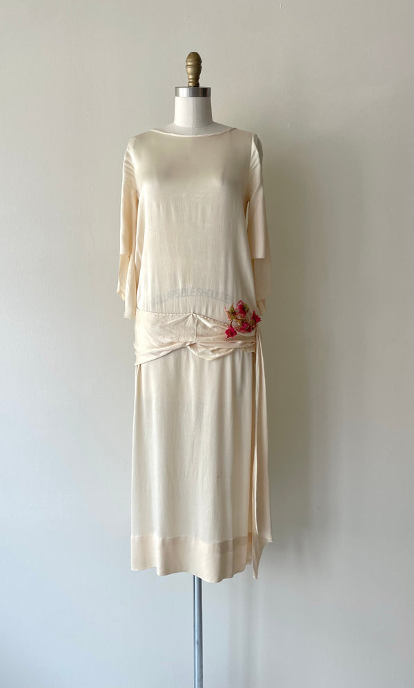 Amaranthine Silk Dress | 1920s