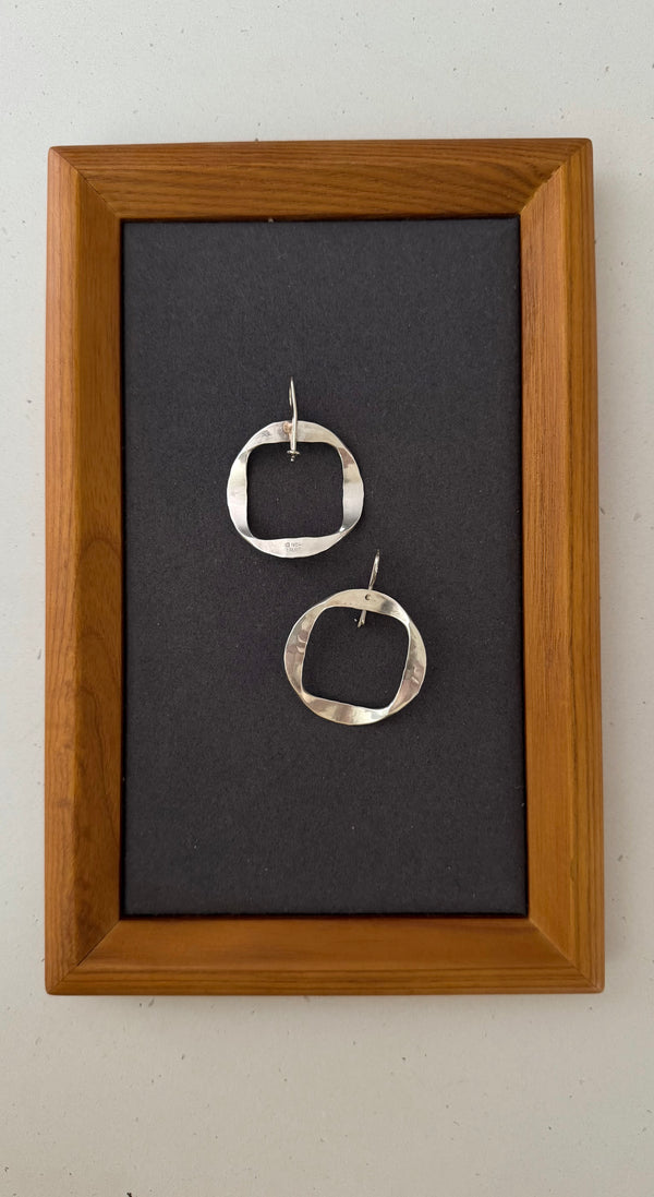 Anna Greta Eker Sterling Earrings