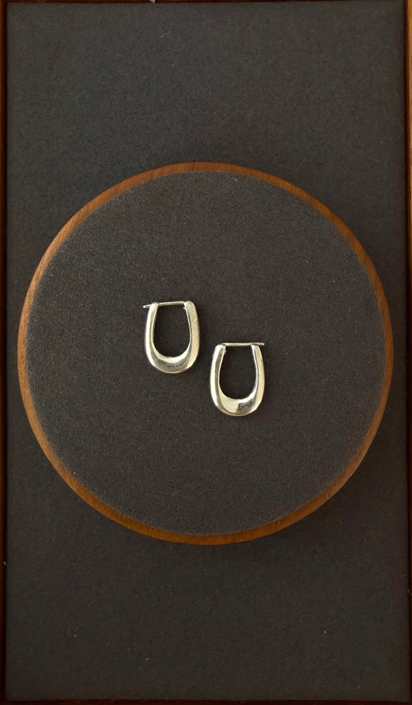 Baize Sterling Hoops