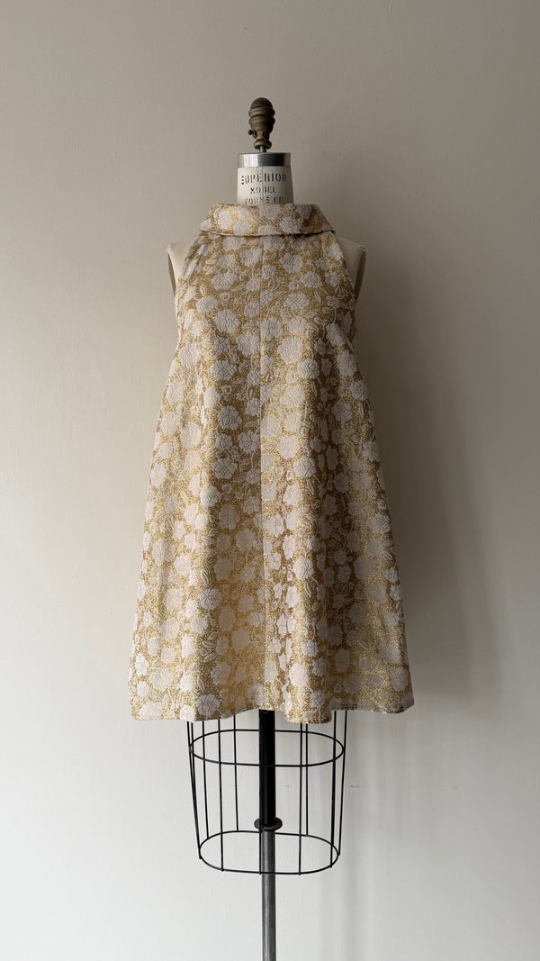 Spun Gold Dress | 1960s