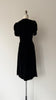 Aubade Silk Velvet Dress | 1930s