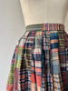 Madras Cotton Skirt | 1950s