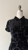 Devore Velvet Dress | 1990s