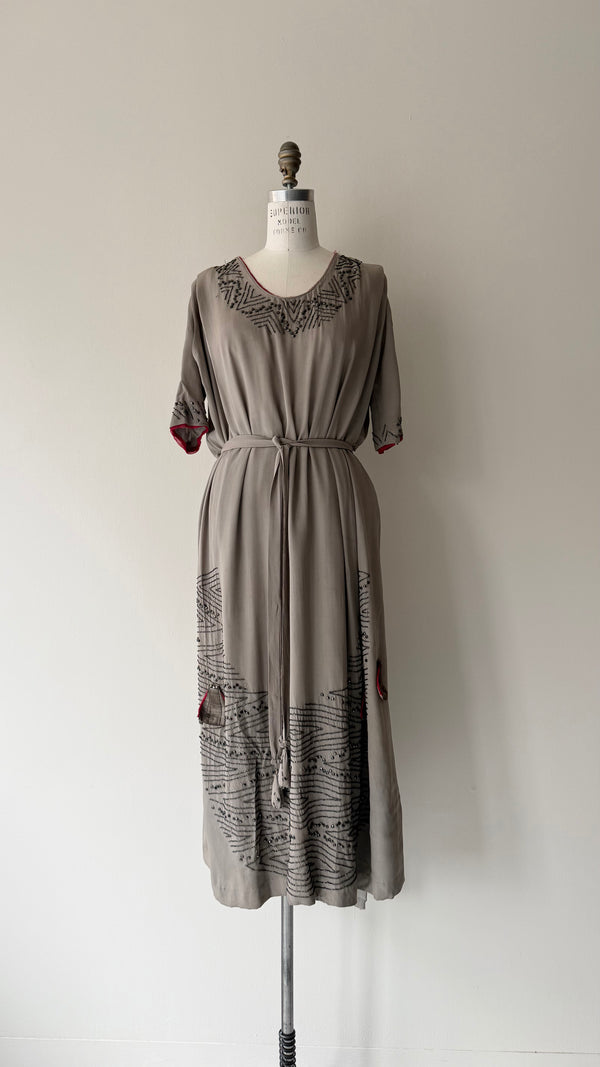 Les Artes Silk Dress | 1920s