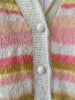 Candy Stripe Mohair Cardigan | 1960s