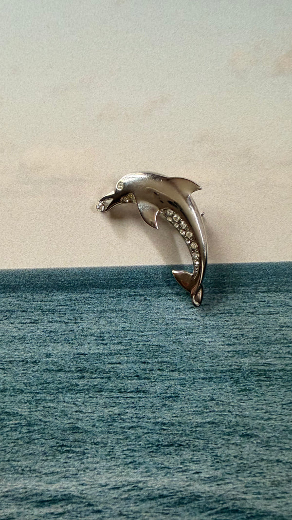 Dolphin Brooch