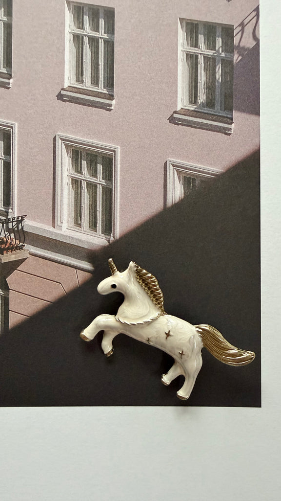 Unicorn Brooch