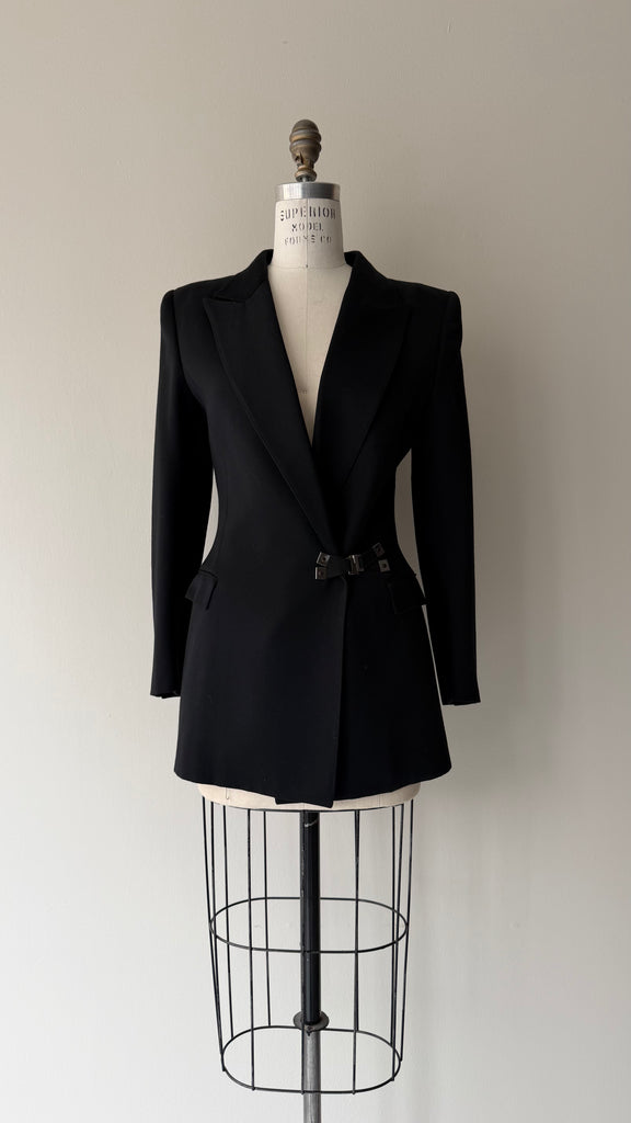 Claude Montana Metal Clasp Jacket | 1990s