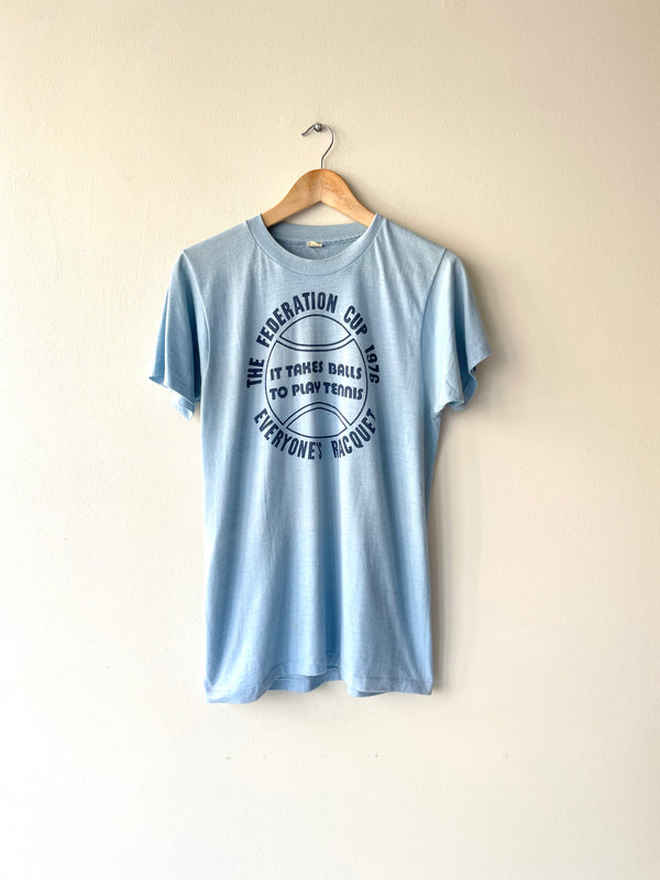 It Takes Balls to Play Tennis Tee | 1970s