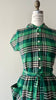 Pines Plaid Dress | 1950s