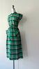 Pines Plaid Dress | 1950s