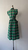 Pines Plaid Dress | 1950s