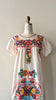 Mexican Embroidered Dress