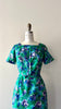 Watercolor Silk Dress | 1950s