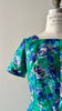 Watercolor Silk Dress | 1950s
