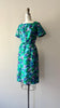 Watercolor Silk Dress | 1950s