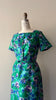 Watercolor Silk Dress | 1950s