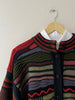 Landscape Wool Sweater Jacket | 1970s