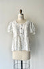 Floral Linen Blouse