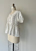 Floral Linen Blouse