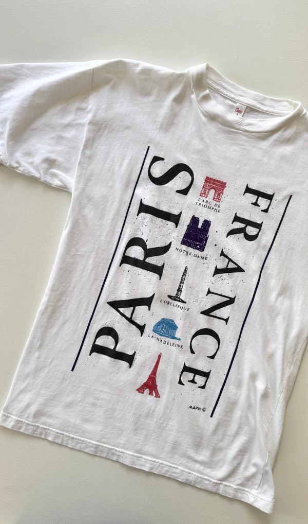Paris, France Tee | 1990s