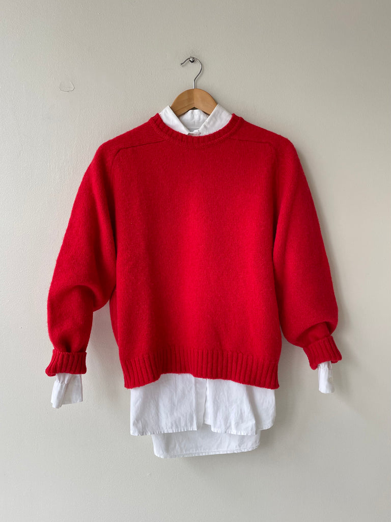 Land's End Wool Sweater | 1980s