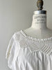 Antique Crochet Collar Nightdress | 1900s