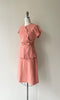 Grand Tour Linen Dress | 1940s
