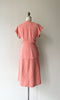 Grand Tour Linen Dress | 1940s