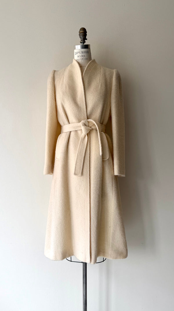 Gia Wool Wrap Coat | 1970s