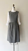 Pewter Wool Pinafore Dress