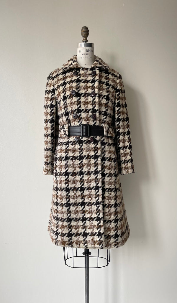 Guinness Houndstooth Coat | 1960s