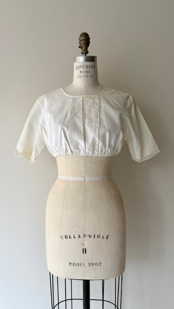 Traveler Crop Blouse | 1960s