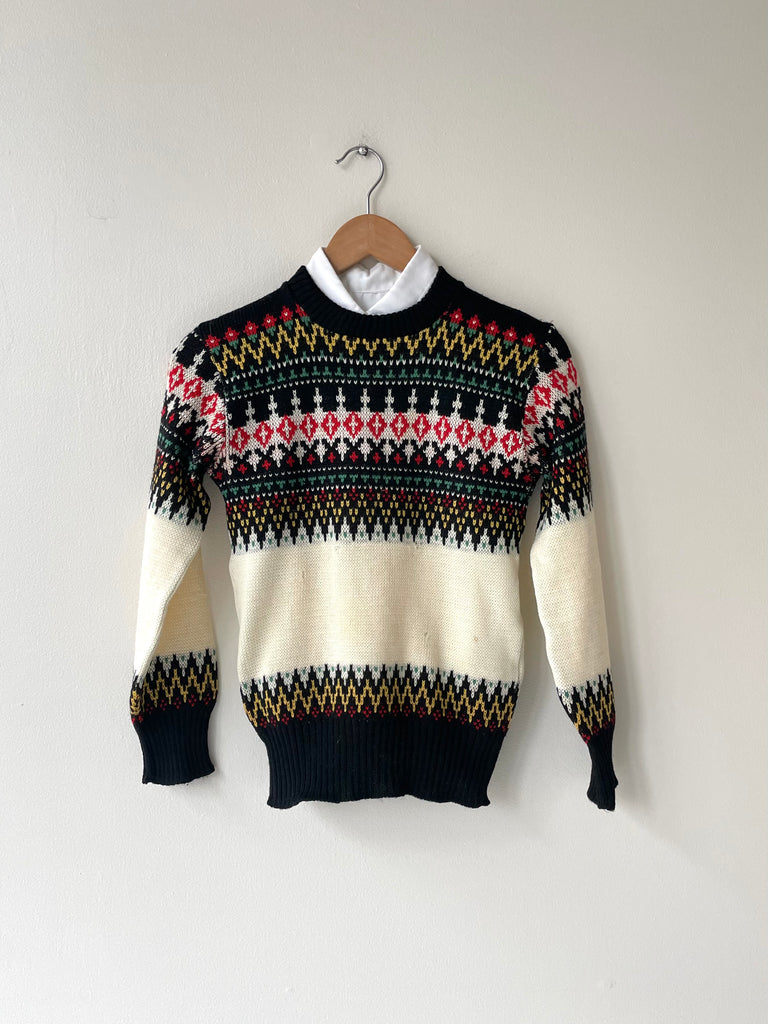 Scandinavian Wool Sweater | 1950s