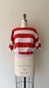 Striped Cotton Sweater | 1980s