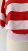 Striped Cotton Sweater | 1980s