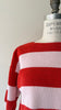 Striped Cotton Sweater | 1980s