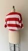 Striped Cotton Sweater | 1980s