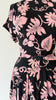 Illustrated Silhouette Dress | 1940s