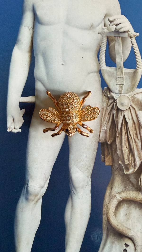 Honeybee Brooch