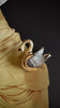 Lone Swan Brooch