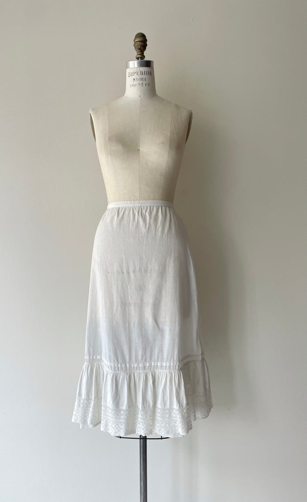 Edwardian Cotton Skirt | 1900s