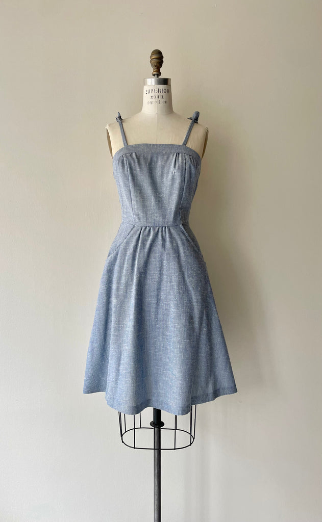 Chambray Stripe Dress | 1980s