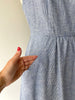 Chambray Stripe Dress | 1980s