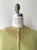 Tatted Lace Cashmere Cardigan | 1950s